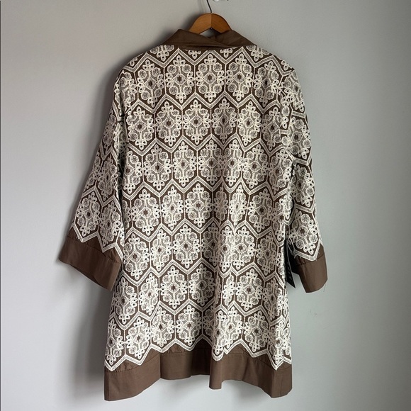 NEW Tuckernuck Mocha Mousse Lace Collier Dress XL - Picture 7 of 12